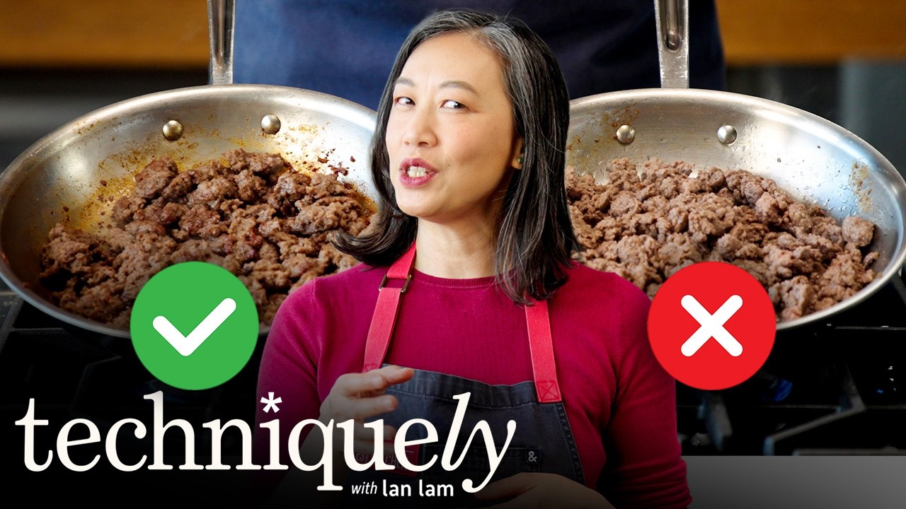 The Simple Ingredient that Will Improve Any Ground Meat | Techniquely with Lan Lam
