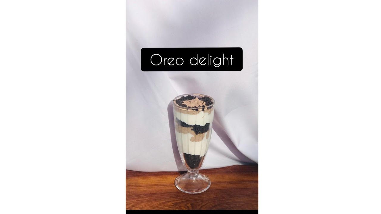 oreo delight | oreo recipes | oreo 3 ingredients dessert