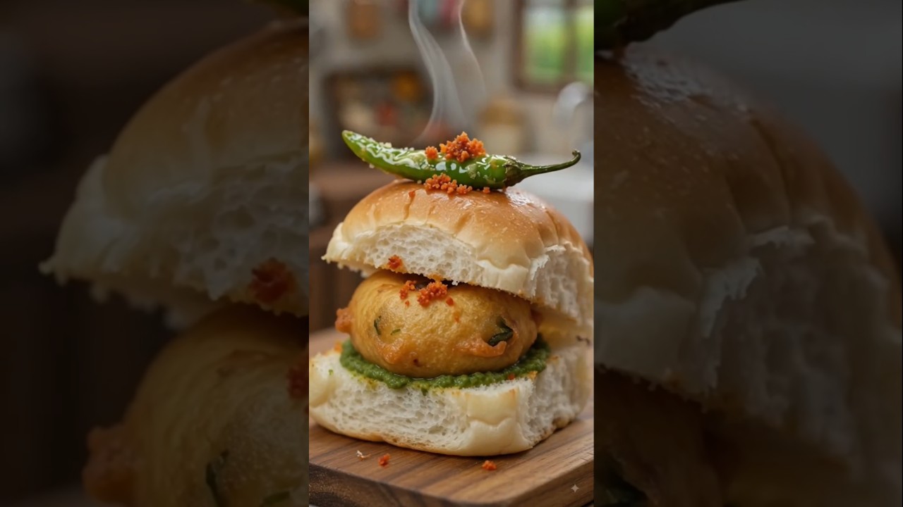 गरमा गरम वडापाव 🍔 aur बारिश 💦 Indian snacks recipe Day 5#shorts#shortvideo #trending #vadapav#viral