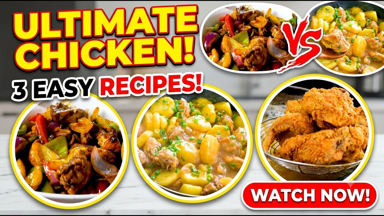3 Easy Chicken Recipes That Taste Incredible