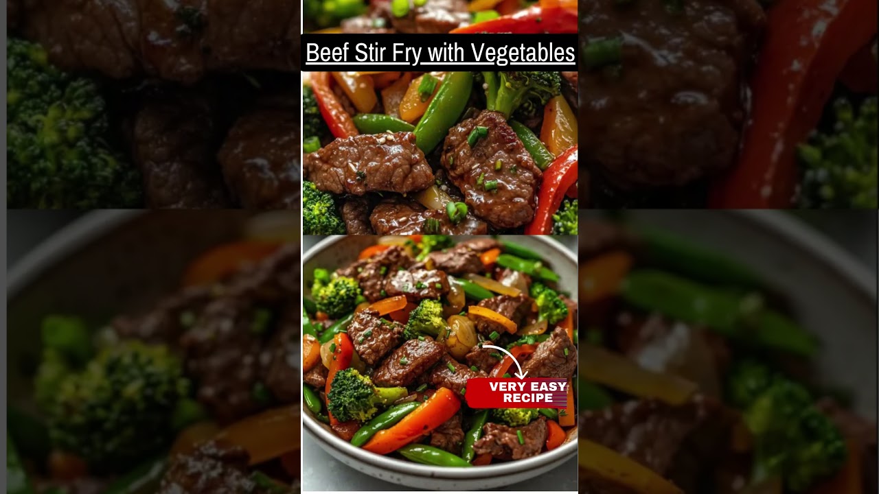 Easy 30-Minute Beef Stir Fry with Vegetables | Quick & Delicious Dinner Recipe