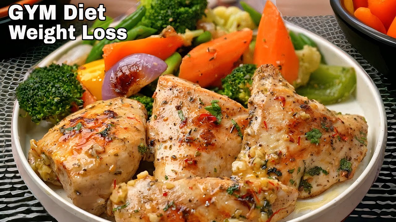 Healthy TASTIEST chicken breast recipe for weight loss | diet chicken recipes