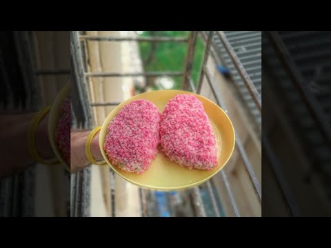 Name this Pink Dessert Recipe | 3 ingredients  Dessert | Easy Dessert Recipe #shorts