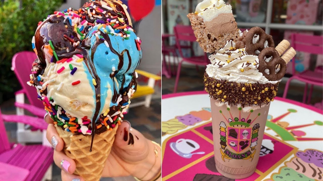 Oddly Satisfying Ice cream Ideas Shorts|| Ice cream Dessert Recipes