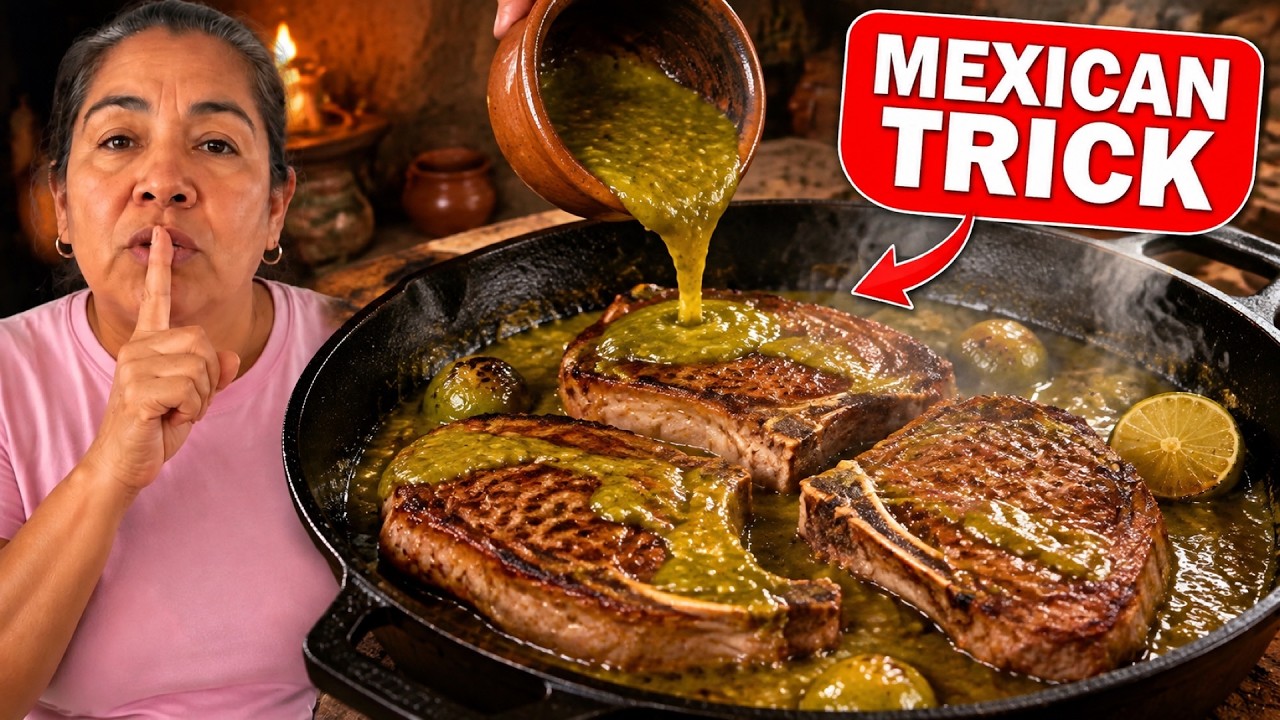 Stop Frying Your Pork Chops Dry, The Mexican Mother’s Trick That Keeps Every Chuleta Juicy
