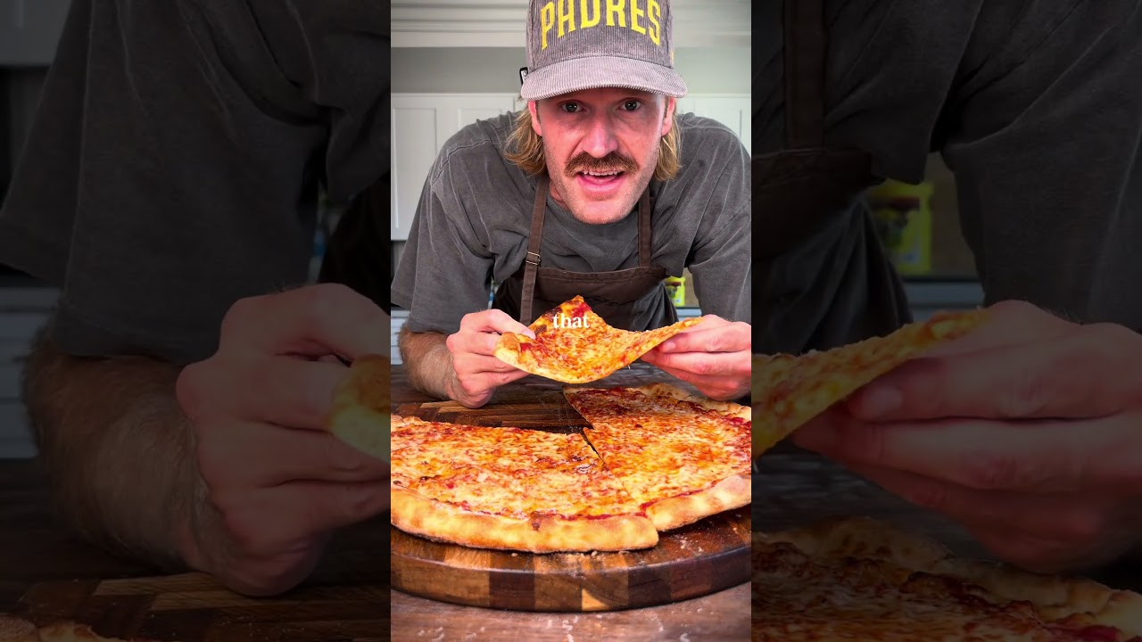 1 DAY vs 1 WEEK old pizza dough 🍕