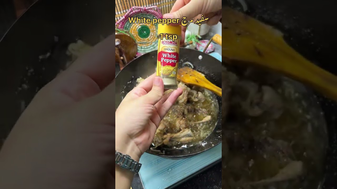 Chicken white karahi/ White chicken recipes #chicken#white chicken #easyrecipes#viral #shorts #