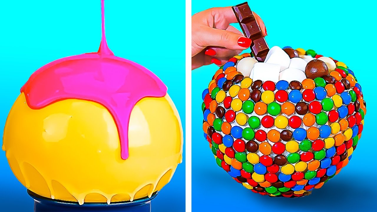 GIANT CANDY BALL! ?? || Fantastic Dessert Ideas With Chocolate, Marshmallow And Cake