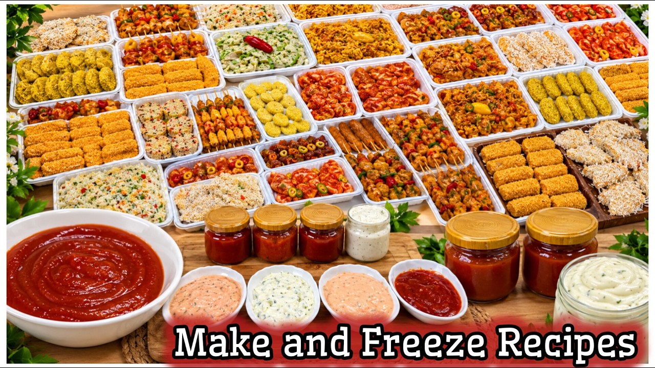 Make and Freeze Recipes || Chicken Recipes || Make and Save Recipes | Easy and Quick Recipes