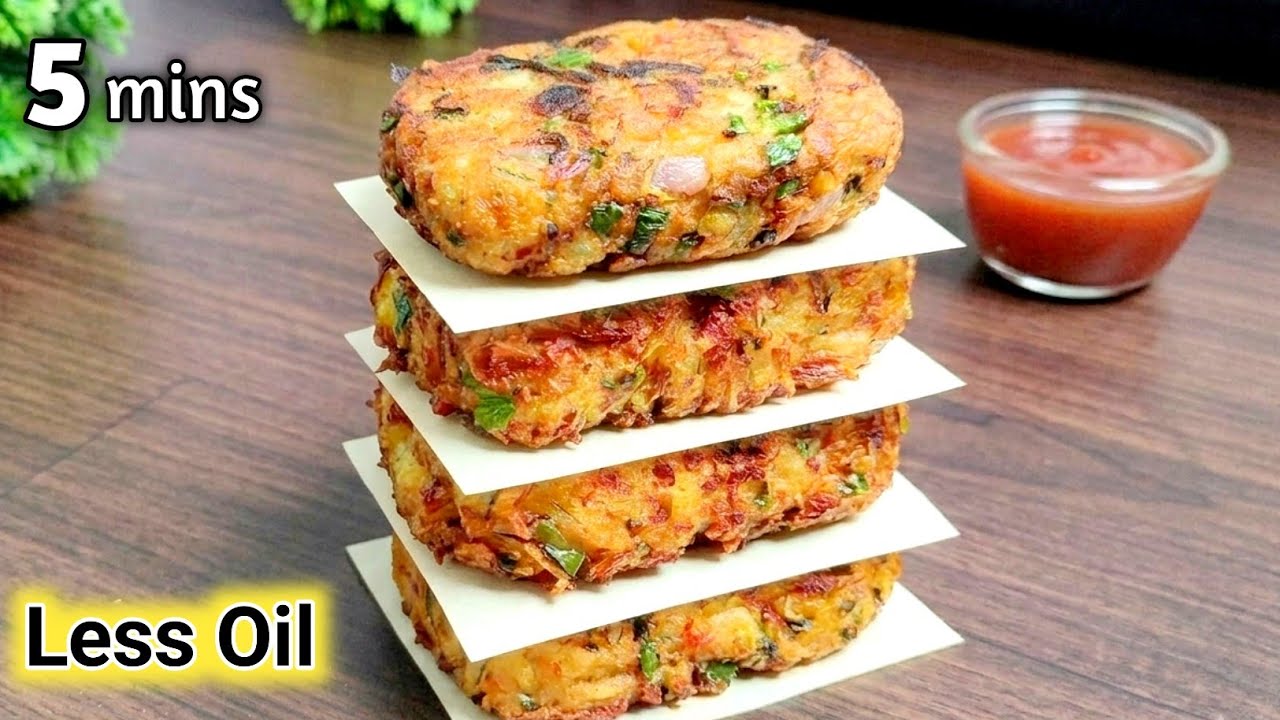 No Maida Healthy Veg Breakfast Recipe | Tiffin Recipes | Kids Lunchbox Recipes | Breakfast Recipes