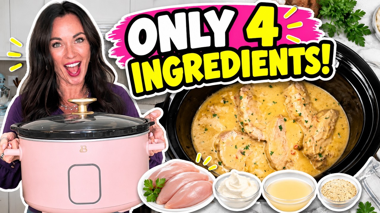 The Secret to Juicy Pork Chops in the Slow Cooker!